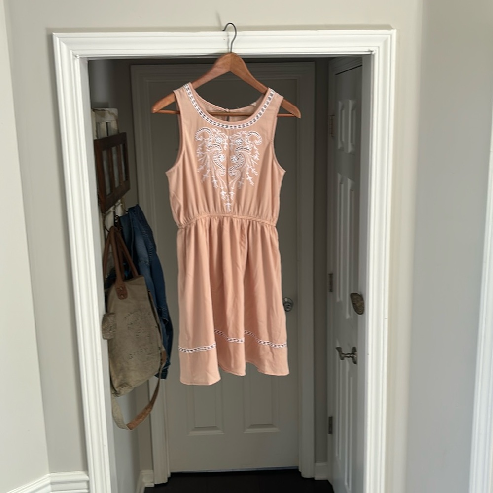 altered state soft pink dress